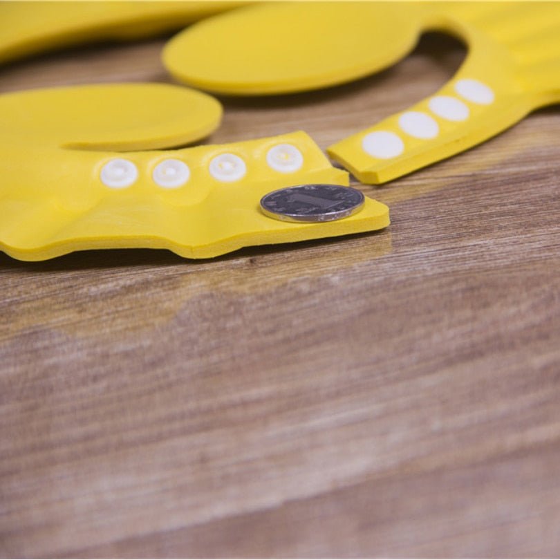 Visière chapeau pour douche bébé I ShampooCap™ - Bebechaleureux