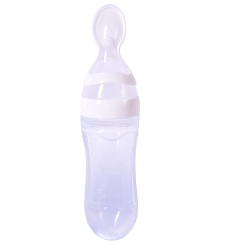 Biberon avec cuillère pour nouveau - né | EasyBottle™ - Bebechaleureux