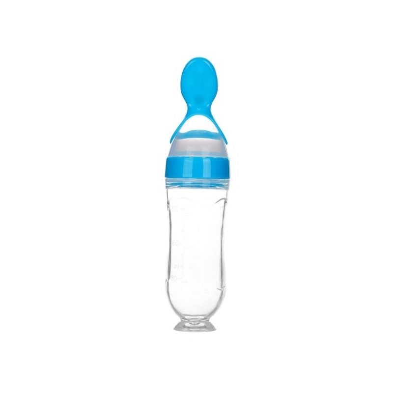 Biberon avec cuillère pour nouveau - né | EasyBottle™ - Bebechaleureux
