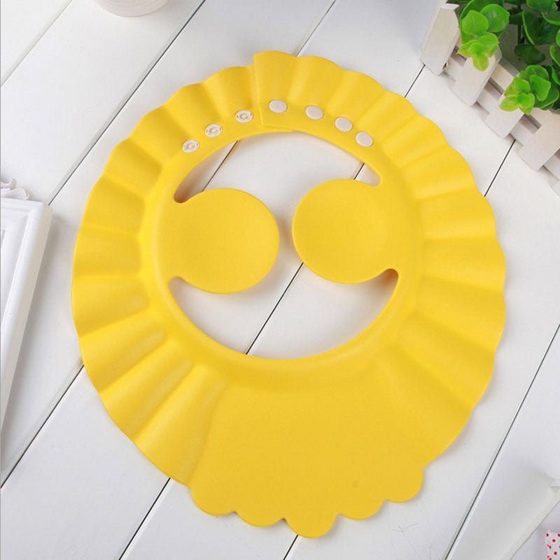 Visière chapeau pour douche bébé I ShampooCap™ - Bebechaleureux