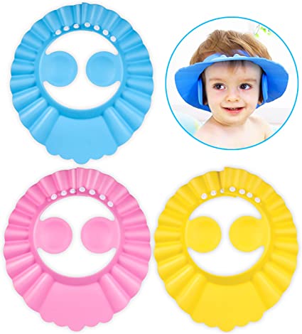 Visière chapeau pour douche bébé I ShampooCap™ - Bebechaleureux