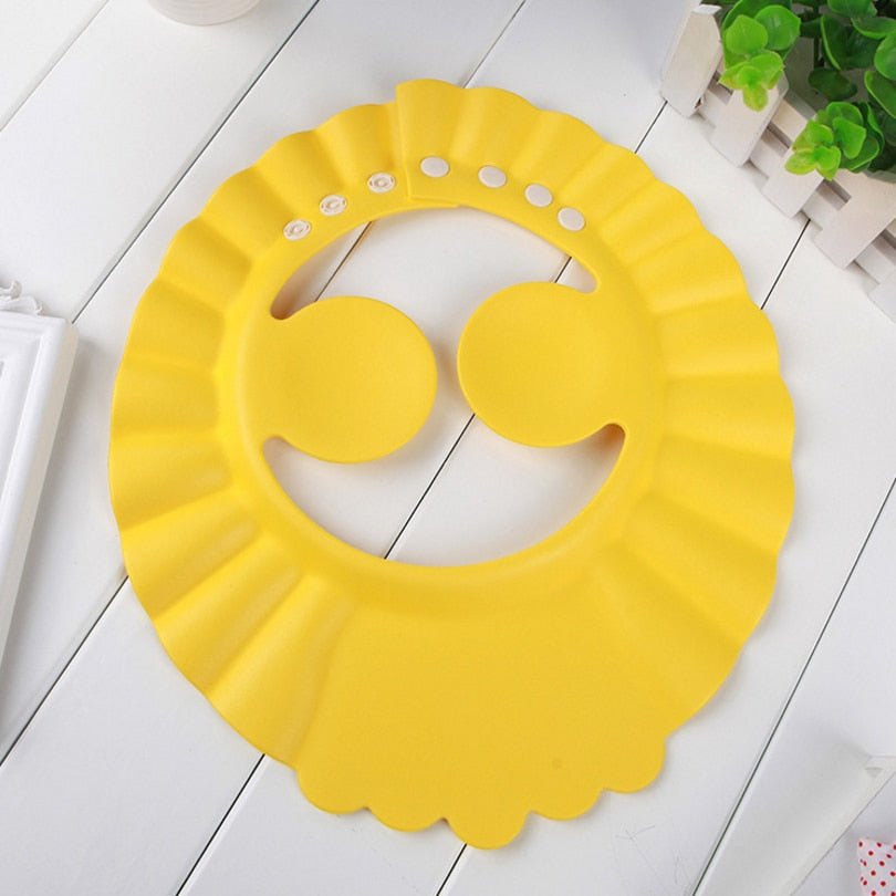 Visière chapeau pour douche bébé I ShampooCap™ - Bebechaleureux